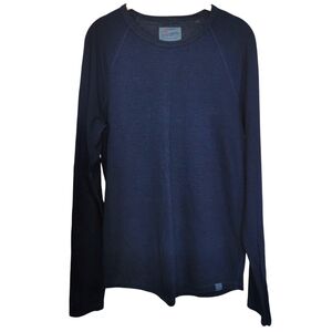 Lucky Brand Indigo Long Sleeve Crew Neck Medium Weight Sweater - Sz S